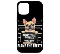 Custodia per iPhone 12/12 Pro Bulldog Mugshot Multiple Treat Reati incolpano i dolcetti