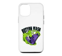 Custodia per iPhone 12/12 Pro Button Mash Club Retro Gaming Arcade Player Videogioco