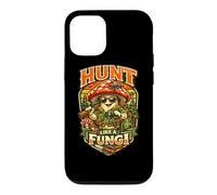 Custodia per iPhone 12/12 Pro Cacciatore di funghi regalo cacciatore Hunt Like a Fungi