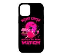 Custodia per iPhone 12/12 Pro Cancro al seno pasticcio con la strega sbagliata personalizzata
