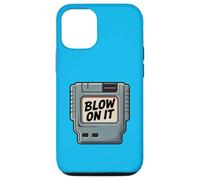 Custodia per iPhone 12/12 Pro Cartuccia di gioco retrò Blow On It 80s 90s Art