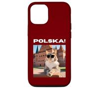 Custodia per iPhone 12/12 Pro Cat At The Malbork Castle, Polonia