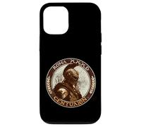 Custodia per iPhone 12/12 Pro Centurione Romano con Elmo Mlitare Arte Legioni Roma