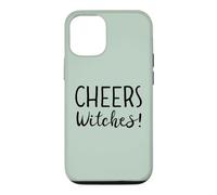 Custodia per iPhone 12/12 Pro Cheers Witches Womens Funny Witch Halloween Drinking Witchy