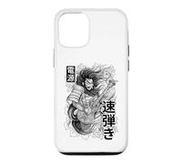 Custodia per iPhone 12/12 Pro Chitarrista Samurai Chitarra Elettrica Heavy Metal Music