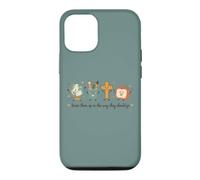 Custodia per iPhone 12/12 Pro Christian Teacher Classroom Bibbia Versi Forniture scolastiche