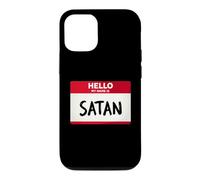 Custodia per iPhone 12/12 Pro Ciao, mi chiamo Satana