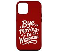 Custodia per iPhone 12/12 Pro Ciao, trasferirsi in Wisconsin