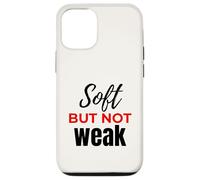 Custodia per iPhone 12/12 Pro Citazione morbida ma non debole per l'empowerment per le donne