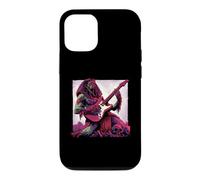 Custodia per iPhone 12/12 Pro Cleopatra Zombie Suonare la Chitarra Egitto Egitto Storia Amante
