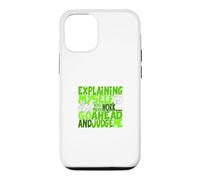 Custodia per iPhone 12/12 Pro Colore verde Go Ahead, Judge Me Green Graphic