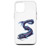 Custodia per iPhone 12/12 Pro Colorful Dragonfish Abstract Ocean Artwork Deep Sea Creature