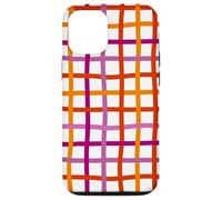 Custodia per iPhone 12/12 Pro Contemporaneo Giocoso Reticolo Astratto In Lesbiche Tav