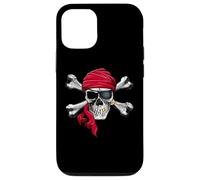 Custodia per iPhone 12/12 Pro CONTRABAND - Pirate - Red Bandana - Skull & Bones Logo