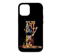 Custodia per iPhone 12/12 Pro Cool Artist Art Make Art Painter Artist Teacher Artsy Gift
