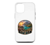 Custodia per iPhone 12/12 Pro Corsica Splendida bellezza dell'isola del Mediterraneo