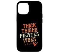 Custodia per iPhone 12/12 Pro Cosce spesse Pilates Vibes Empowering Body Positivity
