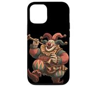 Custodia per iPhone 12/12 Pro Costume da Joker medievale per clown che canta e balla