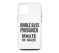 Custodia per iPhone 12/12 Pro Costume di Halloween con contrabbasso o numero prigioniero