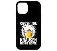 Custodia per iPhone 12/12 Pro Craft Beer Homebrewer Crush The Krausen Or Go Home