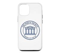 Custodia per iPhone 12/12 Pro Cresta di filosofia greca antica Atene Portico Società