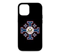 Custodia per iPhone 12/12 Pro Croce americana di Gerusalemme - Stati Uniti cattolici