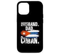 Custodia per iPhone 12/12 Pro Cuba Flag Pride DNA Cuban Husband Dad Love Proud Fathers Day