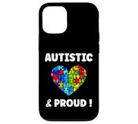 Custodia per iPhone 12/12 Pro Cute autism Awareness i'm autistic and proud