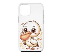 Custodia per iPhone 12/12 Pro Cute Pelican Smile Sea Bird Birder Beach