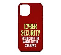 Custodia per iPhone 12/12 Pro Cyber Security Hacker etico Proteggere il mondo in ombra