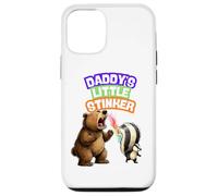 Custodia per iPhone 12/12 Pro Daddys Little Stinker Bear Skunk Puzza campeggio nei boschi
