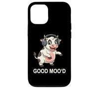Custodia per iPhone 12/12 Pro Dancing Mow Music DJ Good Mooh Mood Design