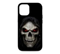 Custodia per iPhone 12/12 Pro Darkness Knows My Name Hooded Skull Quote Gothic Horror