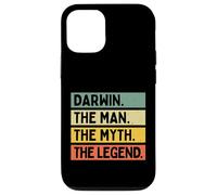 Custodia per iPhone 12/12 Pro Darwin The Man The Myth The Legend Citazione personalizzata divertente