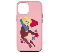 Custodia per iPhone 12/12 Pro DC Super Hero Girls Supergirl Stars