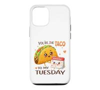 Custodia per iPhone 12/12 Pro Design con scritta "You're the Taco To My Tuesday"