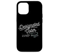Custodia per iPhone 12/12 Pro Designated Voter Democracy Voting Gift For Registered Voters