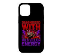 Custodia per iPhone 12/12 Pro Diagnosi divertente diagnosticata con energia cattiva lieve