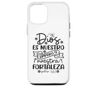 Custodia per iPhone 12/12 Pro Dios es nuestro amparo y fortaleza