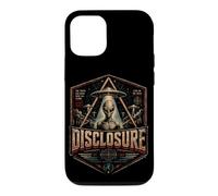 Custodia per iPhone 12/12 Pro Disclosure 2026 UFO Alien Truth Seeker UAP Design retrò