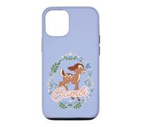 Custodia per iPhone 12/12 Pro Disney Bambi Floral Coquette Style Forest Friends Matching