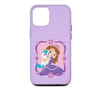 Custodia per iPhone 12/12 Pro Disney Jr. Sofia the First Princess Sofia & Pepper Puppycorn