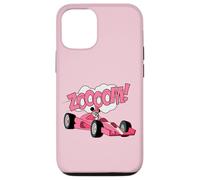 Custodia per iPhone 12/12 Pro Disney Minnie Mouse Racing Team "ZOOOOM!" Race Car Driver