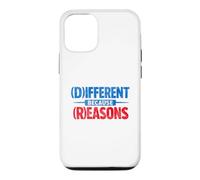 Custodia per iPhone 12/12 Pro Diverso Perché Ragioni Divertente Satira Politica