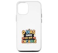 Custodia per iPhone 12/12 Pro Divertente Bilingue Spanglish 0 Giorni Humor