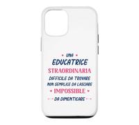 Custodia per iPhone 12/12 Pro Divertente Educatrice donna Collega Straordinaria Educatrice