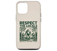 Custodia per iPhone 12/12 Pro Divertente rispetto La gente del posto Cryptids Folklure Sasquatch