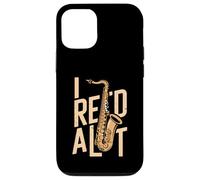Custodia per iPhone 12/12 Pro Divertente sassofono I Reed Un sacco musicista gioco di parole