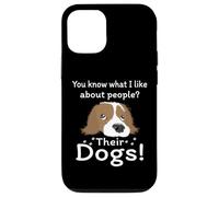 Custodia per iPhone 12/12 Pro Dog Groomer Sai cosa mi piace delle persone che amano il loro cane