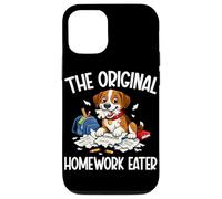 Custodia per iPhone 12/12 Pro Dog The Original Homework Eater Amante dei cani Barzellette sul proprietario di cani